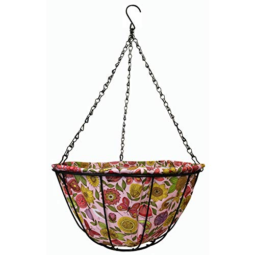 BFG supply Gardener Select 141224 Hanging Basket with Fabric Coco Liner, 12-Inch