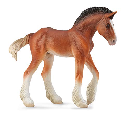 Breyer Horses Collecta Clydesdale Foal, Bay