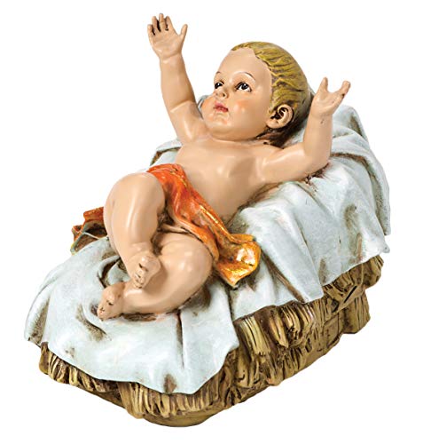 Roman Josephs studio 6.25"Scale Baby Jesus in Manger