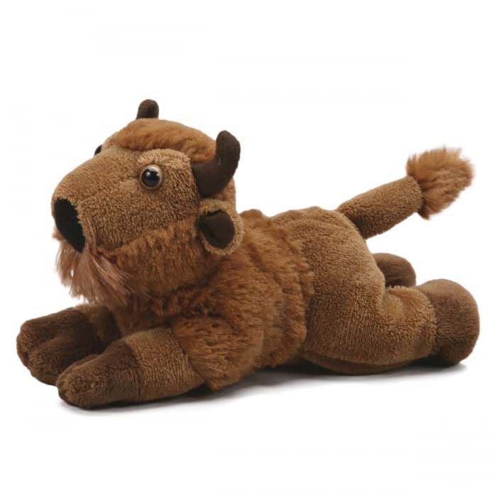 Unipak 1122BI Handful Bison Plush Animal Toy, 6-inch Length