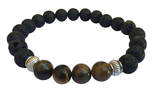 Zorbitz Lava Diffuser Bracelet Novelty, Brown