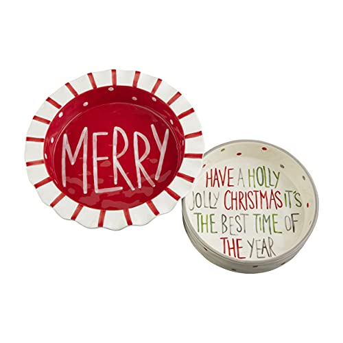 Mud Pie Merry Christmas Casserole Dish Set