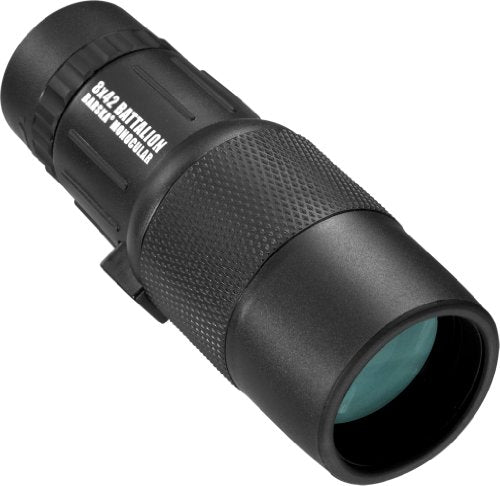 BARSKA 8x42 Battalion Monocular, Black, Model:AA11958