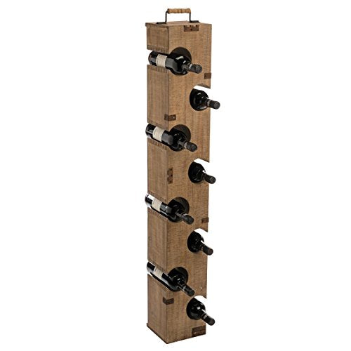 Foreside Wood Eight Bottle Wine Tower, 52