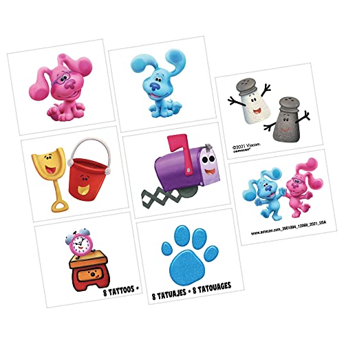Amscan Blues Clues Tattoos