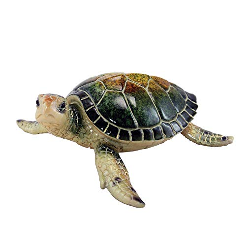 KRZH unison gifts YXG-875 6.5 INCH Green Turtle, Multicolor