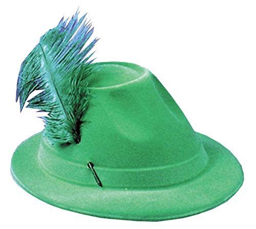 Beistle Co Hat Alpine Grn W/Feather