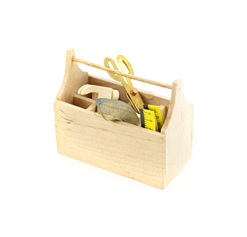 Midwest Design Touch of Nature Miniature Box with Tools, 1.75" 1pc