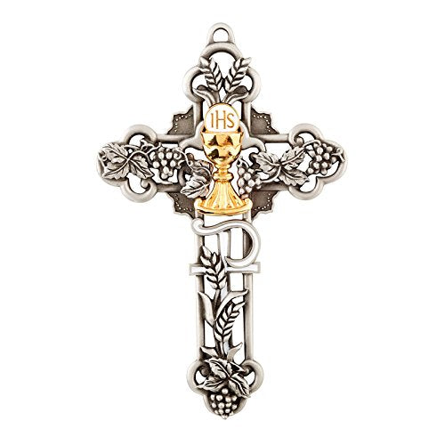Christian Brands James Brennan First Holy Communion Enamel 5 Inch Wall Cross