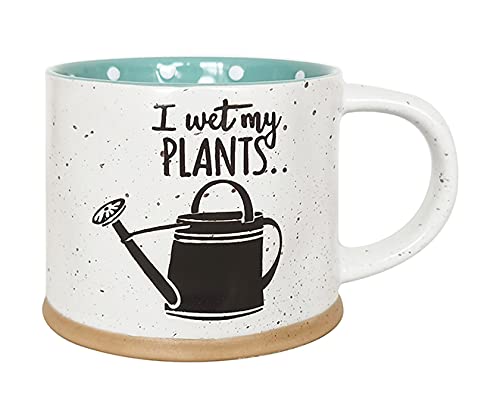 Blue Sky Clayworks Clayworks Wet My Plants 17 Oz Mug, Multi