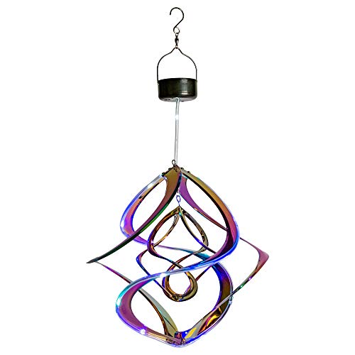 Red Carpet Studios 32265 Double LED Lighted Cosmix Spinner, Rainbow