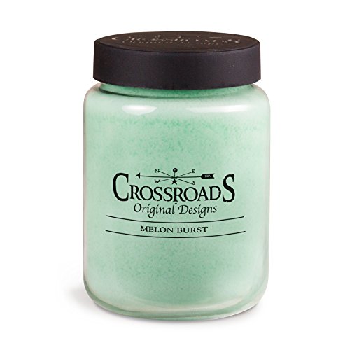 Crossroads Melon Burst Scented 2-Wick Candle, 26 Ounce