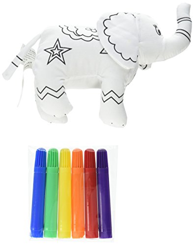 Ganz Elephant Coloring Kit (7 Piece)
