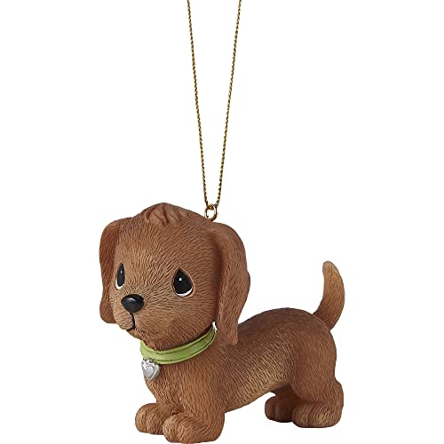 Precious Moments 226410 Fur-Ever Yours Dachshund Resin Ornament
