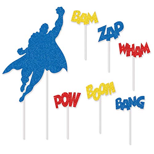 Beistle Superhero Cake Topper - 1 Pc