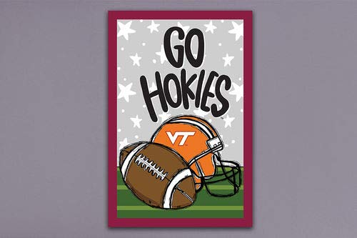 Magnolia Lane Collegiate Garden Flag (Virginia Tech Football)