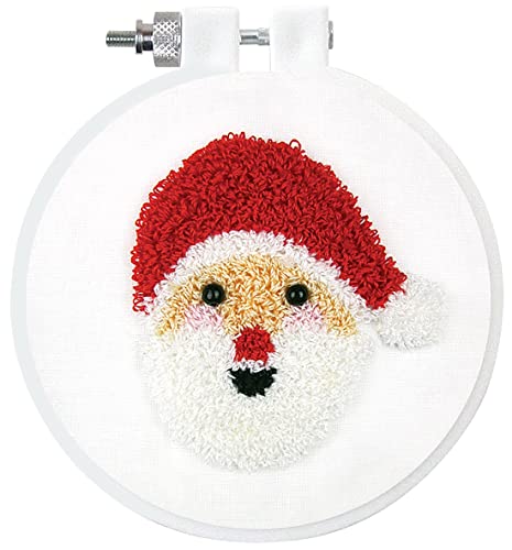 Design Works Crafts Punch Needle Kit, Santa