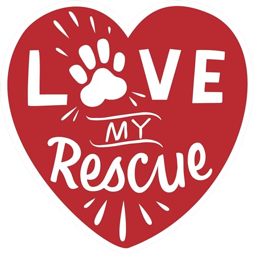 Primitives by Kathy Love My Rescue Car Magnet