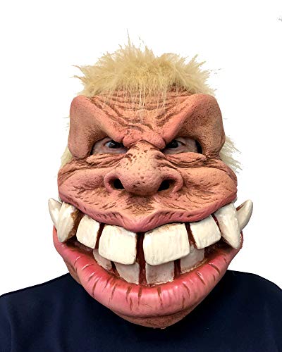 Zagone Studios Myles of Smiles Monster Mask with a Large Grin and Teeth Beige