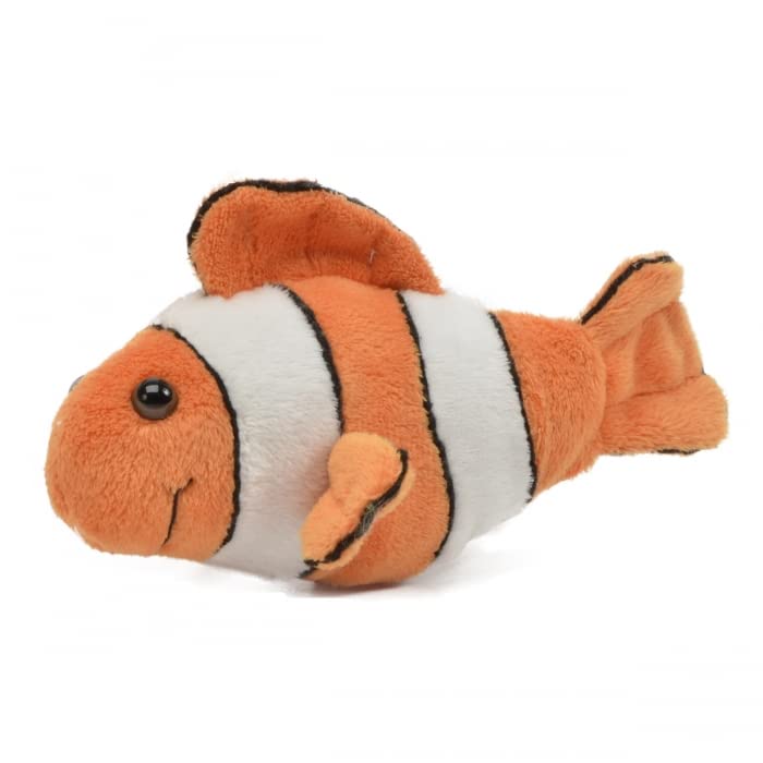 Unipak 1122FI Handful Orange Fish Plush Figure Toy, 6-inch Length