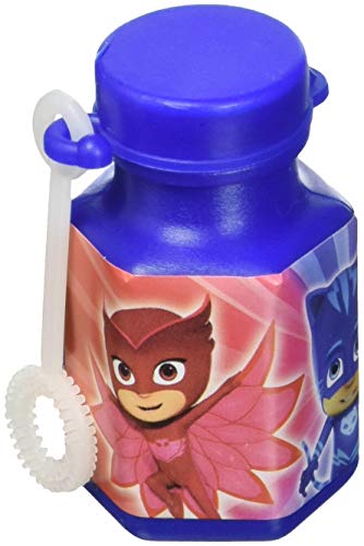 Amscan AMERICAN GREETINGS PJ Masks Mini Bubbles, 12-Count