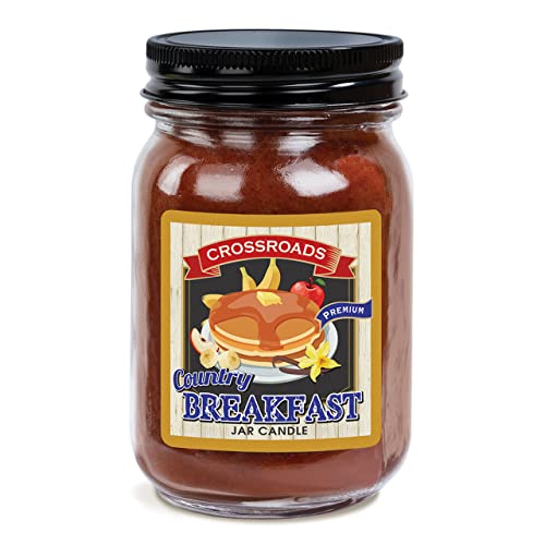 Crossroads Country Breakfast, Pint Mason Jar, 12 oz