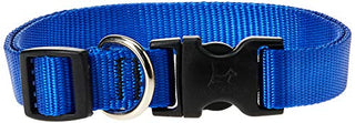 Lupine Pet Basics 3/4" Blue 15-25" Adjustable Collar for Large Dogs