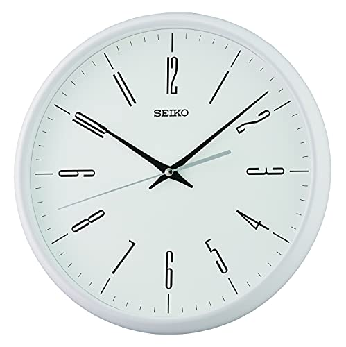 SEIKO Yumi Wall Clock, White