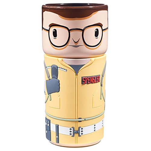 CosCups by Numskull Ghostbusters Egon Spengler Ceramic Mug Gift with Rubber Sleeve 400ml - Official Ghostbusters Merchandise