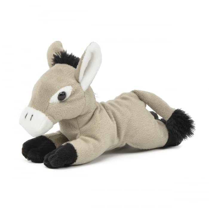 Unipak 1122DKG Handful Donkey Plush Animal Toy, 6-inch Length
