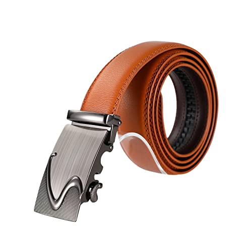 Divinity Mad Man AutoMADtic Vegan Leather Belt, Brown