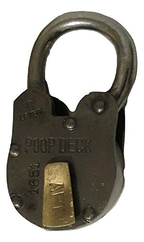 Moby Dick Specialties Steel Poop Deck Padlock & 2 Keys