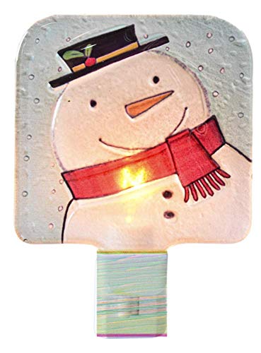 Ganz MX182049 Snowman Night-Light, 6.13 Inches Height, Multicolor