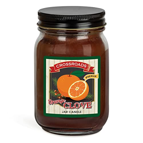 Crossroads Orange Clove, Pint Mason Jar, 12 oz