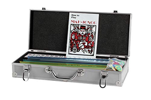 CHH Mah Jong Set (Set in Silver Hard Case with Ivory Tiles)