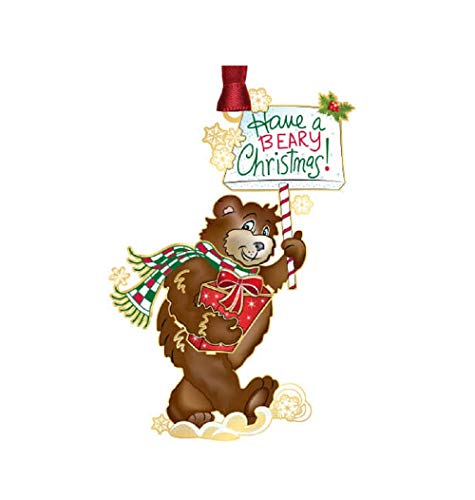 Beacon Design 61346 Have a Beary Christmas Hanging Ornament