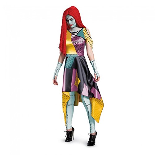 Disguise Disney Women's Sally Prestige Adult Costume, Multi, Large
