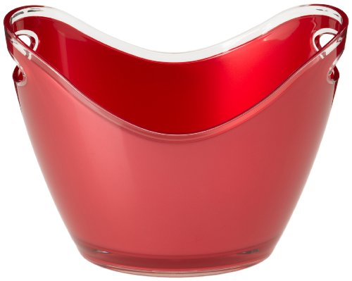 Prodyne G-2-R Two Bottle Bucket, Red