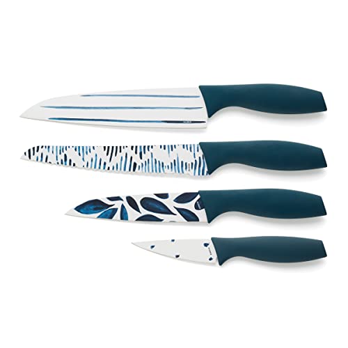 Lenox Blue Bay 4-Piece Knife Set, 0.95 LB, Multi