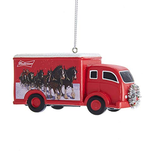 Kurt Adler Budweiser Truck with Clydesdale Ornament
