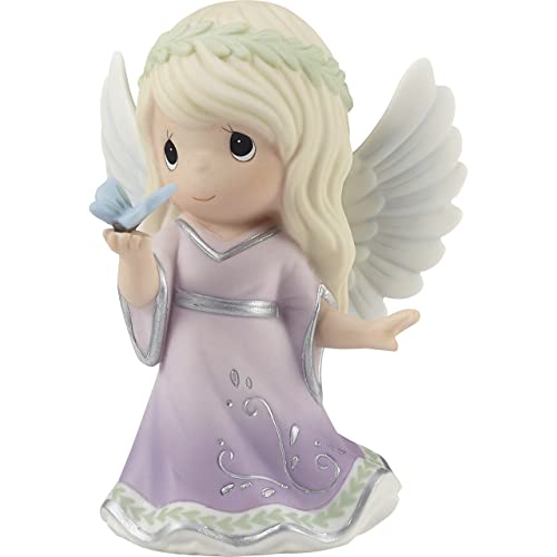 Precious Moments Angel with Butterfly Figurine