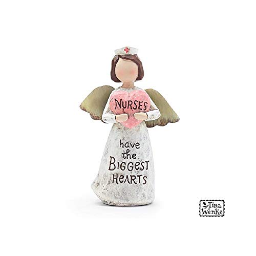 burton + BURTON Burton&Burton Nurse Message Angel Shape Figurine