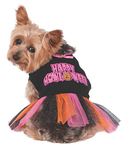 Rubie's Rubies Costume Company Happy Howloween Tutu Dress Pet Costume, Small