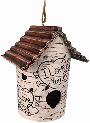 Spoontiques 10168 Birdhouse, White