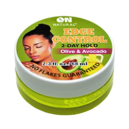 R&R Corp. ON Natural 2 Day Hold Edge Control 2.3 Fl oz (OLIVE & AVOCADO)