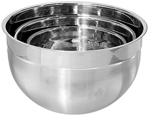 Browne & Co Cuisipro Stainless Steel Mixing Bowl 3 Piece Set