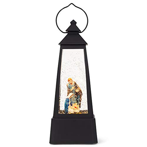 Roman 11 Inches Lantern Holy Family Swirl Dome