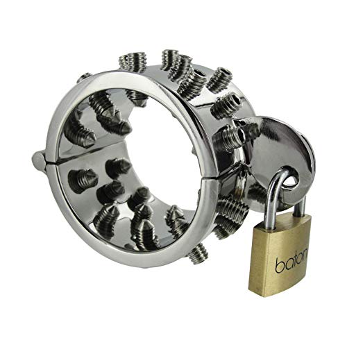 Tom's Sharp Spikes Stainless Steel CBT Ring