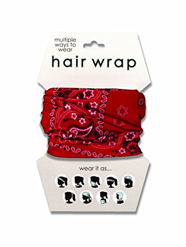 Spoontiques Red Bandana Hair Wrap