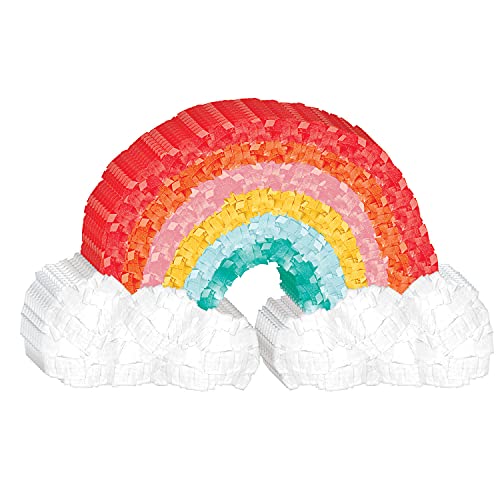 Amscan 244066 Retro Rainbow Mini Decoration